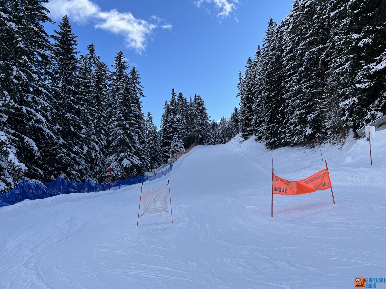 Pista Ciampinoi 4 Bellissima Pista Rossa Che Dal Ciampinoi Porta A