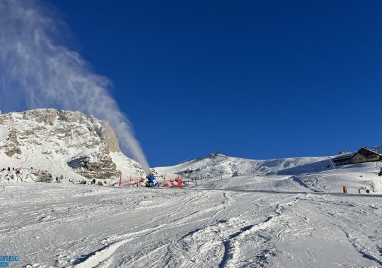 Pista Gherdecia: una delle discese più belle e divertenti del Belvedere di Canazei in Val di Fassa