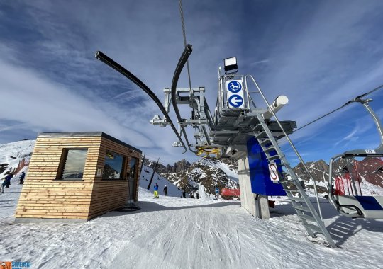 Seggiovia Cima Tognola: impianto quadriposto che raggiunge i 2345 m slm di Cima Tognola