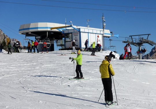 Seggiovia Piè Tofana - Duca d'Aosta, l'impianto principale della skiarea delle Tofane