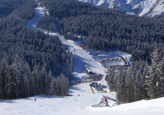 Pista Rossa Signaue di Sesto Pusteria: cambi di pendenza e bella neve a volontà